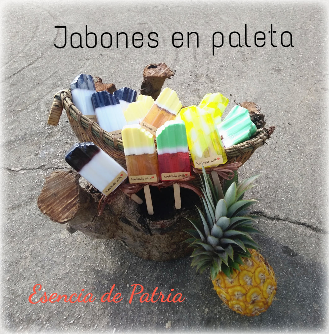 Jabones Paletas