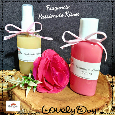 Kit Loción y Perfume Passionate Kisses