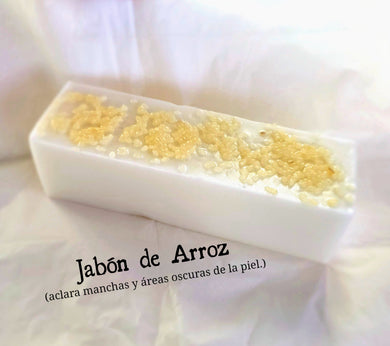 Jabón de Arroz/ Rice soap (clarifying)